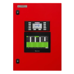 Fire alarm control and monitoring device "Base station DPRO-PR5-M1518" for APT "Dialogue Pro" PTC based on controllers