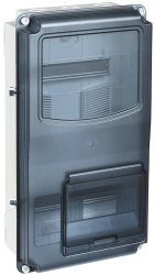 MSP3-N-12-66-L KREPTA 3 Plastic enclosure ShchURN-P 3/12 IP66 PC IEK