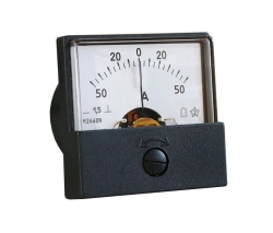 Microammeter, milliammeter, ammeter and panel voltmeter: version M42609