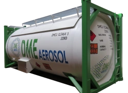 Tank-container for transportation of dimethyl ether and other non-refrigerated liquefied gases of class 2, JSC "Uralkriomash", R