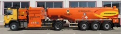 Tank truck over 20 tonnes