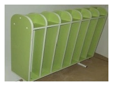 Double-sided floor towel rail Art. No. C.10.03