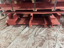 Gas ducts from ESP to DC - Route "G1", complete with supports and hangers