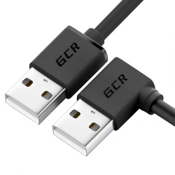USB 2.0 Cable, Model GCR-AM1, Type A, Angled Connector