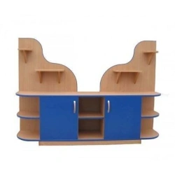 Children's wooden nature corner