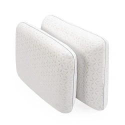 Pillows with polyurethane foam filling