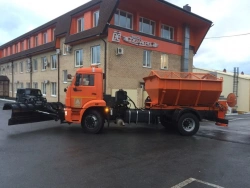 All-season combined road vehicle VMKD-2015 7963R on the base vehicle KAMAZ 43118-50, 43118-A5