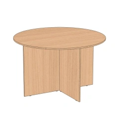 Conference-table round D1204*740 mm AKS-12