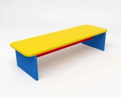 Bench for 3-section cupboard, article no. 40200