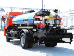 Autogoudronator AB 6.0 (53605) model ST.002 on the basis of KAMAZ 53605-A5,53605-5H chassis.