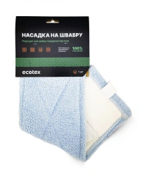 Ecotex mop heads with "pockets" attachments