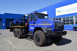 Unit for dewaxing (ADPM), UZST brand, type UZST01, modification 6891-20 on chassis Ural 5557-74