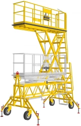 Aerial stepladder AC-12