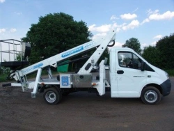 AGP-14T GAZ-A21R23 autohydro lift 14M 200/250KG 8.4M
