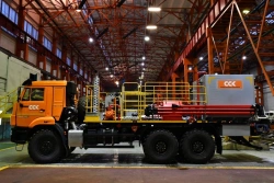 Pumping unit UNB-125x50K (on the basis of chassis KamAZ-43118-50, Kamaz 43118-A5)