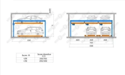 Automated Puzzle Parking System for Cars - Type CMA