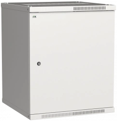 LWE3-15U66-MF ITK Cupboard LINEA WE 15U 600x600mm door metal grey