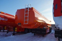 Semi-trailer-tanker , type PPTS-3/6-3/12-23-6, modification 97222-0000010P with axle units BPW HSFALM 9010-15 V36