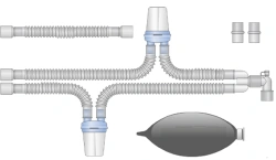 Respiratory devices for joint use with anaesthetic and resuscitation equipment, version: p