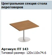 "Patriot" Conference Table Top Centre Article PT 442