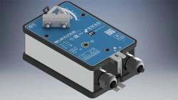Electric actuator with return spring for air damper control LAB R-LF24-S2