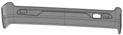 Rear bumper panel A63R42-2804012-10
