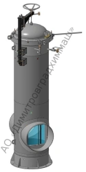 Vertical filters-dirt collectors type FR