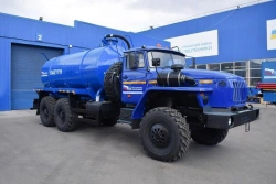 Slurry tanker (MB), UZST brand, type UZST01, modification 5676-16 on chassis Ural 4320-1951-60, 4320-1951-62, 4320-19.