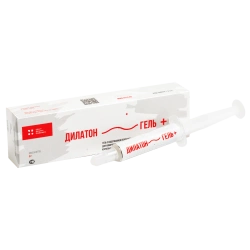 DILATON GEL+ Gel with carbamide peroxide for chemical enlargement of root canals of teeth, 5 g