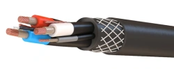 Power flexible cables with copper conductors with rubber insulation shielded for voltage 1140 V of KGESU brand