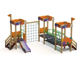 DIK 3.121 Children's play complex Graffiti H=700 mm