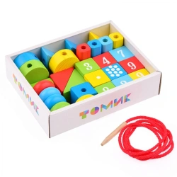 Logic game set "Beads" (30 pieces) article 1-89