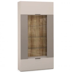 "SOHO" HB9-02.DS/DV, 2-door glass section (mocha) from the "SOHO" modular furniture set