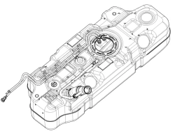 Business Gazelle Diesel 32212-1101006-40 fuel tank