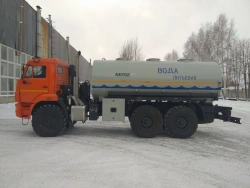 Tank truck NEFAZ-66065-A5, chassis KAMAZ 43118-A5, engine KAMAZ,667.511-300