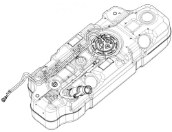 Business Gazelle Diesel 32212-1101006-50 fuel tank