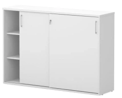 Wooden office cupboards