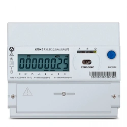 Static three-phase multifunctional static electricity meters ATOM 3 R34