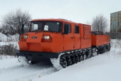 STM-7087 two-track crawler snowmobiler