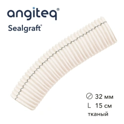Synthetic woven linear collagen-coated synthetic blood vessel prosthesis D 32mm L 15cm