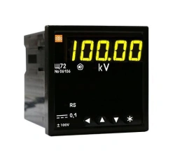 Panelboard digital electrical measuring instrument: Shch72 version
