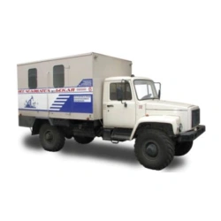 Mobile laboratory-workshop on high cross-country chassis (Ural 43206 chassis)
