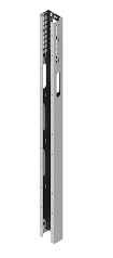 Power supply stand SSP, with overall dimensions 109x65x1400 mm, metal thickness 1,5 mm, steel with three-component protection.