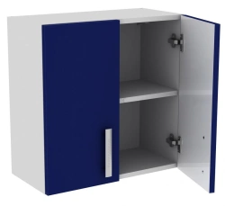 Hanging module with doors, shelves, 104-002-2H, 600x300x400
