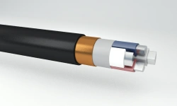 Power cables, not spreading combustion, with aluminium conductors with plastic insulation for rated voltage up to 1 kV m
