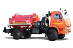 ATZ 4680D2-11 fuel tanker on KAMAZ 43502-D5 chassis