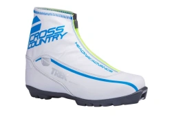 Ski boots TREK CrossCountry5 white (logo blue) N