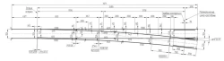 P65 type 1/9 arrow crossing of the project 267A.00.000-07