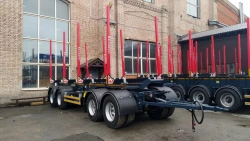 V-TRAILER 303 four-axle non-sliding sorting trailer on spring-mechanical suspension (VTR4 type, VTR modification)