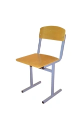 Non-adjustable school chair